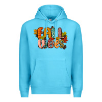 Ocean Blue fall vibes Premium Hoodie - CowGirlArtShop