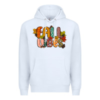White fall vibes Premium Hoodie - CowGirlArtShop
