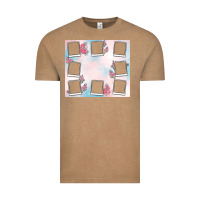 Vintage Coffee add your text photo collage life Vintage Tee - MaliasSmallBusiness