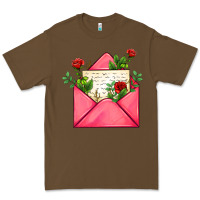 Cacao pink letter Premium Tee - AdoDesignShop