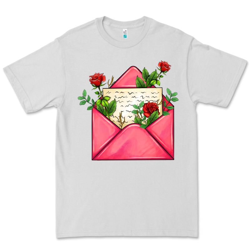Pink Letter Premium Tee by AdoDesignShop | Teevron