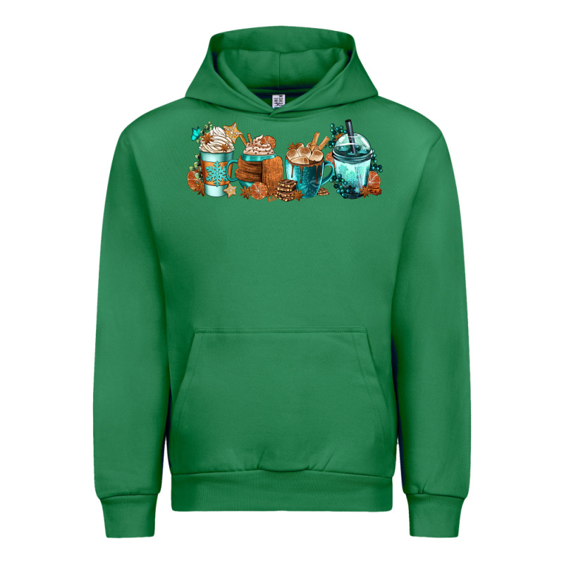 Winter Coffee Cups Urban Hoodie by FaDigitalArtStudio | Teevron