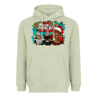 Matcha small town christmas Heavyweight Hoodie - CowGirlArtShop