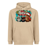 Mushroom small town christmas Heavyweight Hoodie - CowGirlArtShop