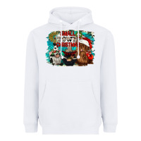White small town christmas Heavyweight Hoodie - CowGirlArtShop