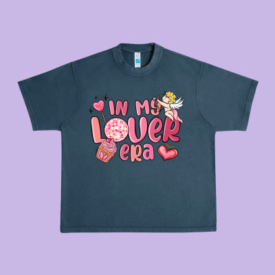 In My Lover Era Valentines Day Urban Heavy Tee Designed By Maliassmallbusiness