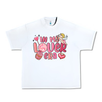 White in my lover era valentines day Urban Heavy Tee - MaliasSmallBusiness