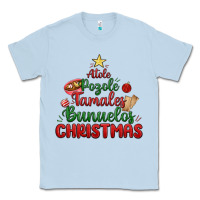 Dusty Blue atole pozole mexican christmas Classic Tee - MaliasSmallBusiness