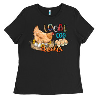 Black local egg dealer Ladies Tee - Artiststas