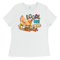 White local egg dealer Ladies Tee - Artiststas