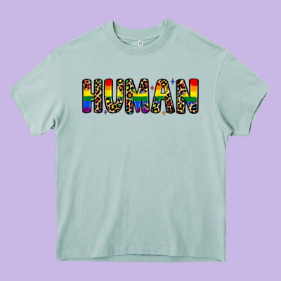 Human Heavy Core Tee Designed By Jahusdesignshop