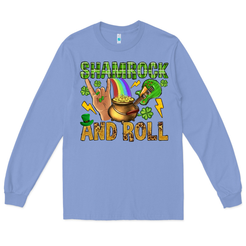 Shamrock And Roll Long Sleeve Tee by BundleAndBundleShop | Teevron