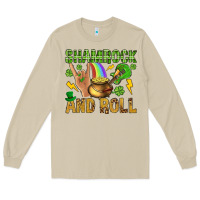 Mushroom Shamrock and roll Long Sleeve Tee - BundleAndBundleShop
