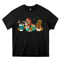 Black indian coffee cups Heavy Core Tee - AdoDesignShop