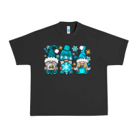 Pigment Black winter gnomies Urban Heavy Tee - NancyCooperArtShop