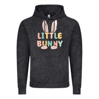 Vintage Black little bunny malias Vintage Hoodie - MaliasSmallBusiness