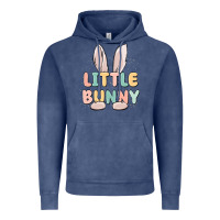 Vintage Denim little bunny malias Vintage Hoodie - MaliasSmallBusiness