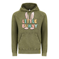 Vintage Olive little bunny malias Vintage Hoodie - MaliasSmallBusiness