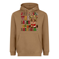 Toasted Coconut just a girl who loves reindeers Heavyweight Hoodie - CowGirlArtShop