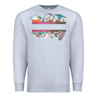 Heather Grey custom name nurse Premium Sweatshirt - CowGirlArtShop