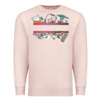 Pale Pink custom name nurse Premium Sweatshirt - CowGirlArtShop