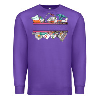 Purple custom name nurse Premium Sweatshirt - CowGirlArtShop