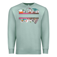 Seafoam custom name nurse Premium Sweatshirt - CowGirlArtShop