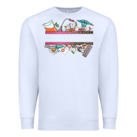 White custom name nurse Premium Sweatshirt - CowGirlArtShop