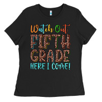 Black watch out fifth grade here i come! Ladies Tee - JahusDesignShop