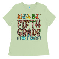 Watch Out Fifth Grade Here I Come! Ladies Tee | Teevron
