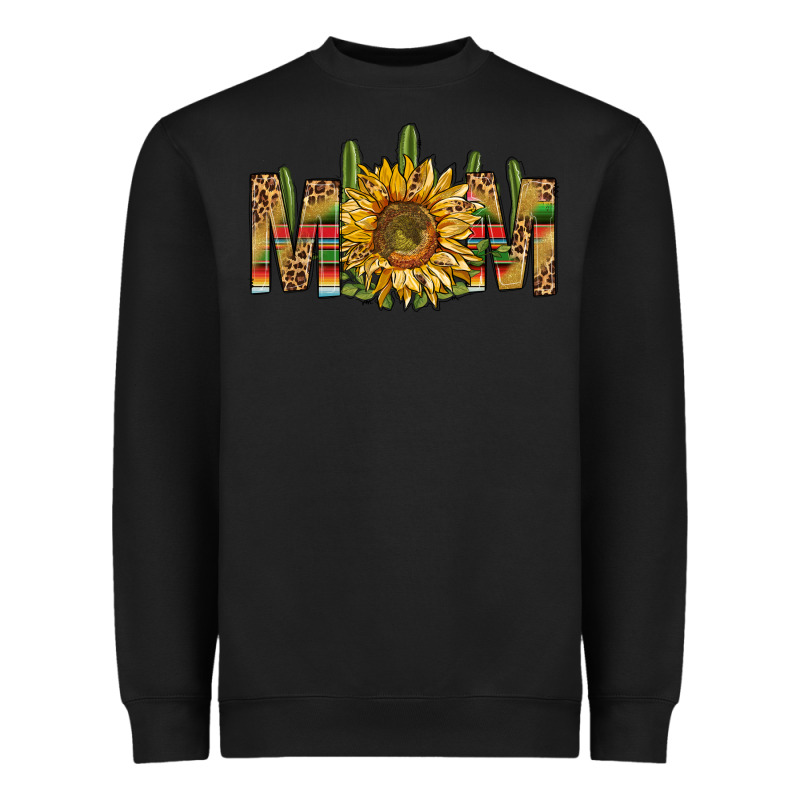 Western Mom With Sunflower Heavyweight Sweatshirt by BundleAndBundleShop | Teevron