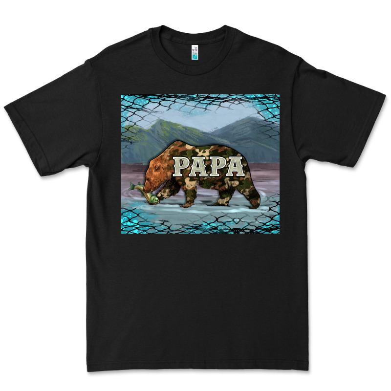 Papa Bear Tumbler Premium Tee by Artiststas | Teevron