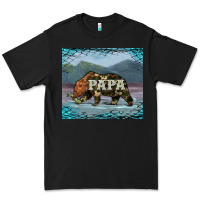 Black papa bear tumbler Premium Tee - Artiststas