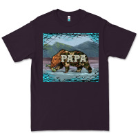 Plum papa bear tumbler Premium Tee - Artiststas