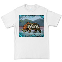 White papa bear tumbler Premium Tee - Artiststas