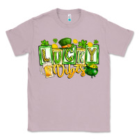Lilac Lucky Vibes Classic Tee - CowhideDigitalArt