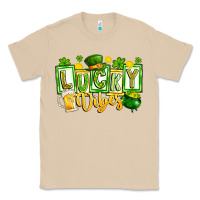 Mushroom Lucky Vibes Classic Tee - CowhideDigitalArt