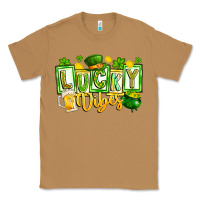 Toasted Coconut Lucky Vibes Classic Tee - CowhideDigitalArt
