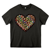 Asphalt pride leopard heart Heavy Core Tee - JahusDesignShop