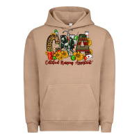 Pigment Burro christmas cna certified nursing assistant Urban Hoodie - FaDigitalArtStudio