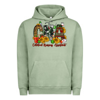 Pigment Oil Green christmas cna certified nursing assistant Urban Hoodie - FaDigitalArtStudio