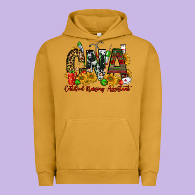 Christmas Cna Certified Nursing Assistant Urban Hoodie Designed By Fadigitalartstudio