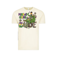 Vintage Arctic mardi gras dude alligator Vintage Tee - MaliasSmallBusiness