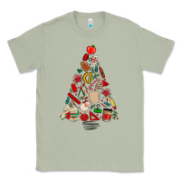 Matcha teacher christmas tree Classic Tee - MaliasSmallBusiness