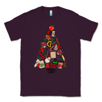 Plum teacher christmas tree Classic Tee - MaliasSmallBusiness