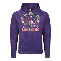 Cloud Purple soul full of sunshine Vintage Hoodie - MaliasSmallBusiness