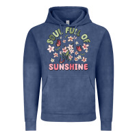 Vintage Denim soul full of sunshine Vintage Hoodie - MaliasSmallBusiness