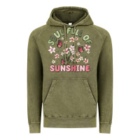 Vintage Olive soul full of sunshine Vintage Hoodie - MaliasSmallBusiness