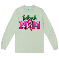 Matcha Football Mom Breast Cancer Long Sleeve Tee - BundleAndBundleShop