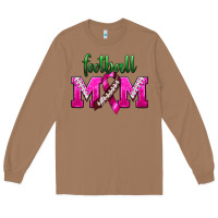 Toasted Coconut Football Mom Breast Cancer Long Sleeve Tee - BundleAndBundleShop